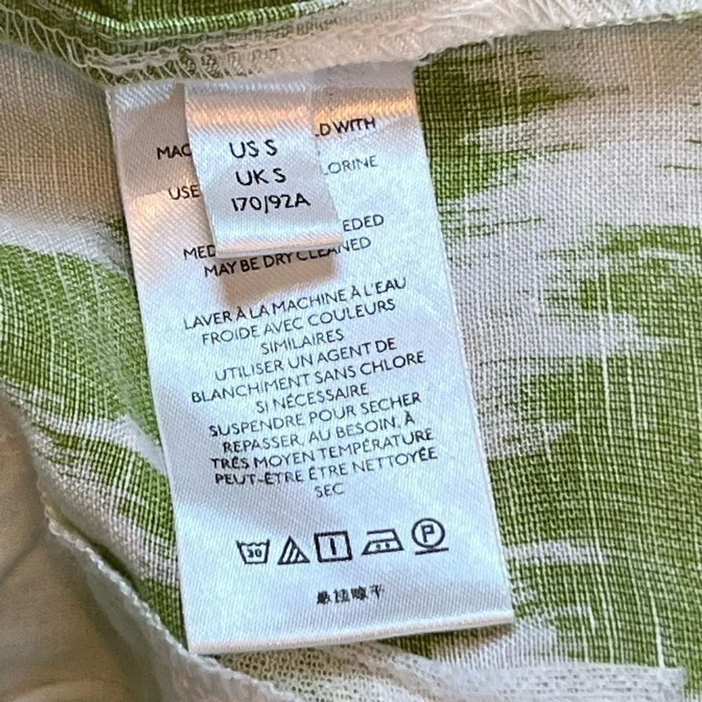 ANTHROPOLOGIE Linen Paperbag Shorts, Size S - Picture 9 of 11